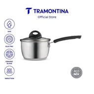 Tramontina Everyday 16cm Sauce Pan, 18/10 Stainless Steel/Induction