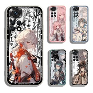 Redmi Note 11 11s 9T 9C 10A 9A 9 9s Pro + 4G 5G Genshin Impact Hu Tao Yae Miko Kazuha Matte Case Sof