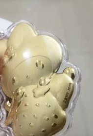 Melody金色吊墜