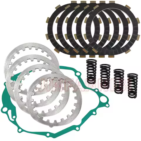 For Yamaha Trailway 200 TW200 1987-2018 2019 2020 2021 Clutch Friction Plates Springs Gasket