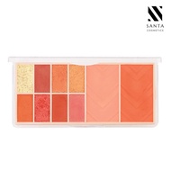 [Genuine] Sivanna Colors Infatuated Pro Palette HF5021 Eyeshadow And Blush