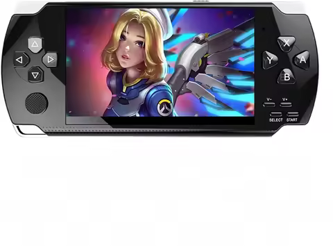 HLF Retro Video Game Console Screen Built-in 2000 Games Handheld Game Console Multiple Emulators Min