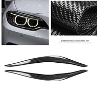 Headlight Eyebrow For BMW 2 Series F22 F23 F87 M2 Coupe 2 Door 2014-2021 Head Light Lamp Cover Trim 