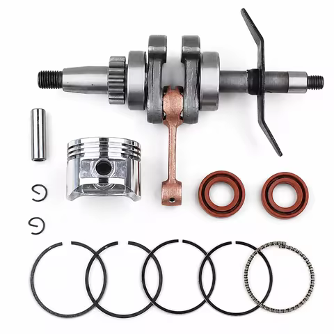 1Set Crankshaft Piston Ring Oil Seal Kit 39mm For Honda GX31 GX 31 Grass Trimmer Lawn Mower Engine G