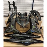 BODY COVER SET Y15ZR V1/V2 HIJAU LUMUT MAGIC BOY