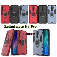 case redmi note 8 pro iring iron - casing cover redmi note 8 or pro - hitam redmi note 8