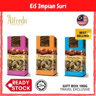 (Ready Stock) Alfredo Tiramisu Dark/White/Milk Chocolate 180G Box Coklat Tiramisu Alfredo Coklat Ber