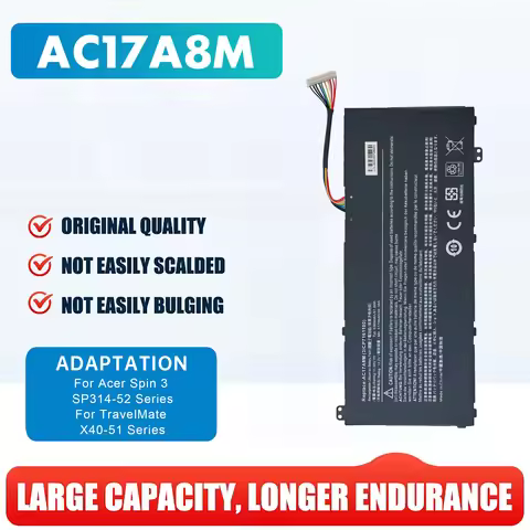 NEW AC17A8M Battery For Acer Spin 3 SP314-52 SP314 For TravelMate X3410 TMX314-5 TMX3310-M TMX3410-M