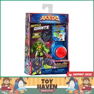 [sgstock] Akedo 14285 Ultimate Arcade Warriors Giants Mini Battling Action Figures Ready, Fight, Split Strike-Tonk