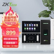 11💕 ZKTeco/Entropy-Based TechnologyAI302Visible Light Face Recognition Test Dynamic Fingerprint Time Recorder Face Brush