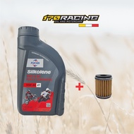(Combo) New Model Motorcycle OIL - FUCHS SILKOLENE PRO 4 XP 4T SAE 10W40 FULLY SYNTHETIC ESTER ENGIN