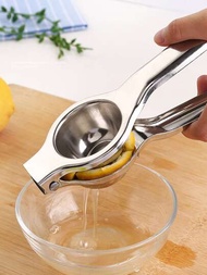 不鏽鋼手動壓榨橙汁機,適用於檸檬、橘子等水果
