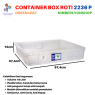 Container Box Roti 2236 P Green Leaf