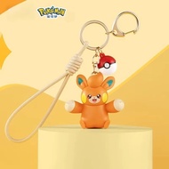 Scarlet Violet Plush Pendant 5.5cm Sprigatito Quaxly Fuecoco Kawaii Anime Keychain Gift For Kids Boy