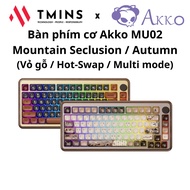Akko MU02 Mountain Secret / Autumn mechanical keyboard (Hot-Swap/Multi mode) - Genuine product