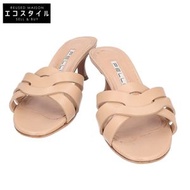 二手 Pellico SAMI Legata 皮革涼鞋，尺寸 35