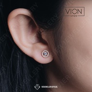 REPLIKA Vion S925 Earrings 10780 925 silver Earrings/silver, crystal zirconia diamond replica jewelr