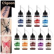 C5GOON Vibrant Natural Henna Juice Tattoo Gel Sweat-Proof Temporary Long-Lasting Body Art Paint Orga