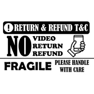 5x3CM STICKER UNBOXING PARCEL