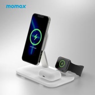 MOMAX - 3合1 MagSafe 無線充電座 15W無線快速充電 iPhone 12/13/14/Apple Watch/AirPods適用 - Q.Mag Pro 3 (UD26W)