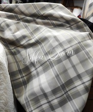 KAIN BLAZER SEMI WOOL KOTAK /KAIN SEMI WOOL METERAN /BAHAN CELANA SEMI WOOL (HARGA 05 METER)