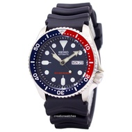 [CreationWatches]Seiko SKX009K1 Automatic Diver 200M "Pepsi" Black Silicon Strap Dark Blue Dial Men Watch seiko SKX009K SKX009 SKX009 SKX009K1 SKX009K