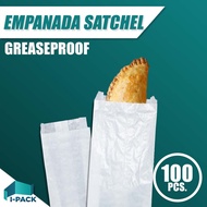 [100 PCS] Greaseproof Empanada Pouch Small, Big Plain