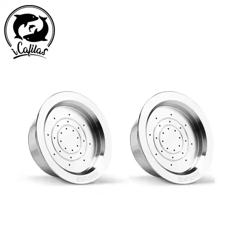 ICafilas for Lavazza A Modo Mio Stainless Steel Metal Reusable Coffee Capsule Refilable Filter Baske