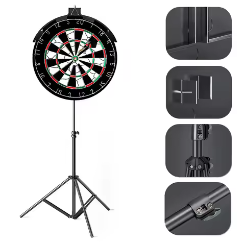 Dartboard Mounting Tray Bracket Dartboard Stand Dart Rack Reinforced Drop Protection Portable Easy I