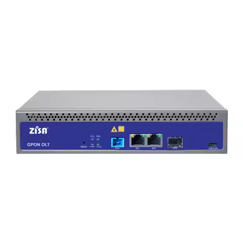 ZISA OP1601 Vsol Xgs Pon High Quality Gpon Olt Dc Ac Xpon Mini Olt Vsol Gpon 1port 4port 8port 16por