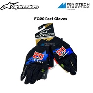 Alpinestars FQ20 ถุงมือแนวปะการัง สีดํา น้ําเงิน แดงสด เขียว gg