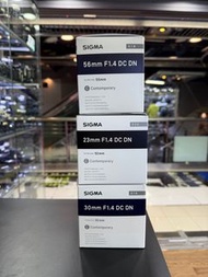 SIGMA 23MM 30MM 56MM F1.4 FOR FUJIFILM 99%新 行保