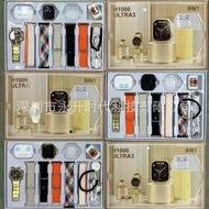 Jam Tangan Pintar H1000ultra3 9-dalam-1 Jam Tangan Panggilan Bluetooth Kadar Jantung Kilang Jam Tang