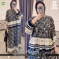 Azriel Women's Suit (Top & Pants) Rayon Material ORI by Athaya