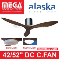 ALASKA BAY 42/52-INCH DC CEILING FAN WITH OPTIONAL LIGHT WITH BASIC INSTALLATION