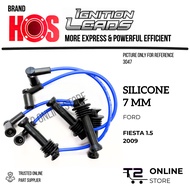 T2 PLUG CABLE FORD FIESTA 1.5 2009 YEARS 7MM SILICONE 1SET