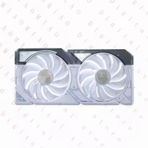 FR Graphics card fan and shroud for ASUS Dual RTX 4060 RTX 4060 Ti White Edition