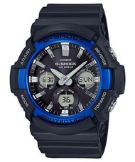 CASIO G-Shock 太陽能 光動能 藍黑色 超大錶徑 GAS-100B-1A2