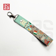 GANTUNGAN ITALY ITALY KEYCHAIN SOUVENIR WITH LANYERD STRAP FULL PRINT CAN REQUEST OTHER PICTURES