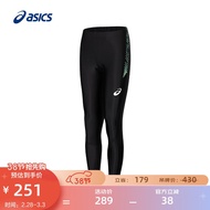 亚瑟士ASICS男子运动裤舒适田径紧身裤 2091A528-001 黑色 M