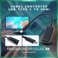 CHAOH USB Type C to HDMI 4K 17cm Converter Cable - MM142