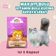 Max Vit Fur Healthy Feather Supplement For Cats Cat Fur Thickener Medicine
