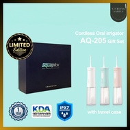 [Limited Edition] Aquapick Travel Cordless Oral Irrigator AQ-205 Water Flosser with Travel Case - Gi