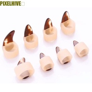 PIXELHIVE​ Guzheng Nail Cover Set For Left Hand Ring Guzheng Practice Guzheng Accessories Musical In