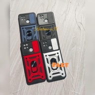 (Fast) Case Robot Oppo A16K/A16E A55 4G A76/A36 RENO 7Z RL 8i C31 C35 Slide Protect Camera + Ringsta