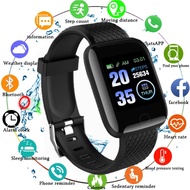 116 plus Smart Watch Heart Rate Blood Pressure Waterproof Smart Bracelet