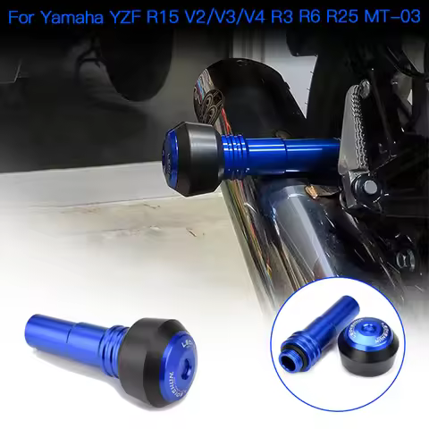 Motorcycle accessories Frame Exhaust Anti-Fall Sliders Crash Protection For Yamaha YZF R15 V2/V3/V4 