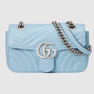 歐陽娜娜同款Gucci馬卡龍系列GG Marmont matelassé mini bag