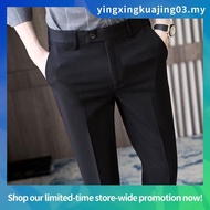 Junqun Pants For Men Summer high-end gurkha pants seluar slack lelaki Drapey feeling korea pant VP06