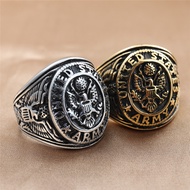 Jewelry Titanium Steel Eagle Ring Retro Trendy Male Punk Stainless Steel Animal Eagle Ring2404620260